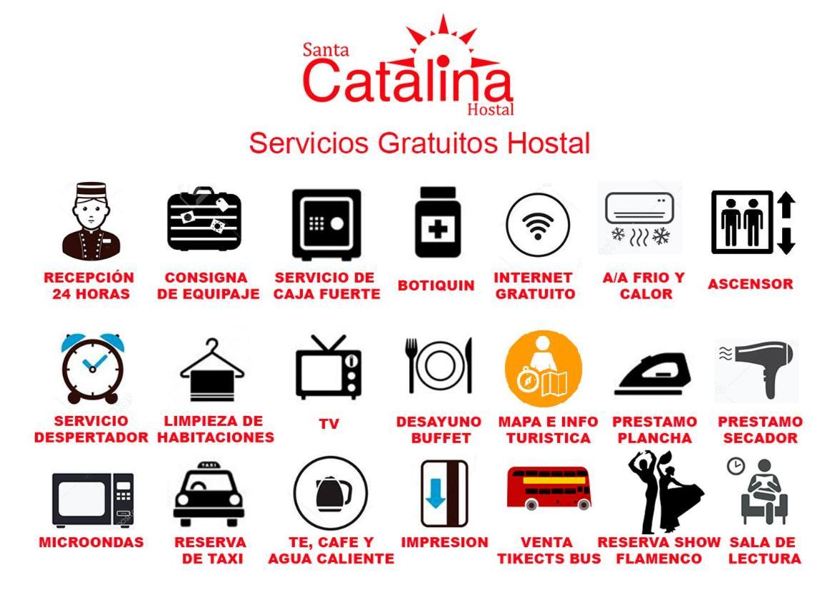 Hostal Santa Catalina Sevilla Exterior foto